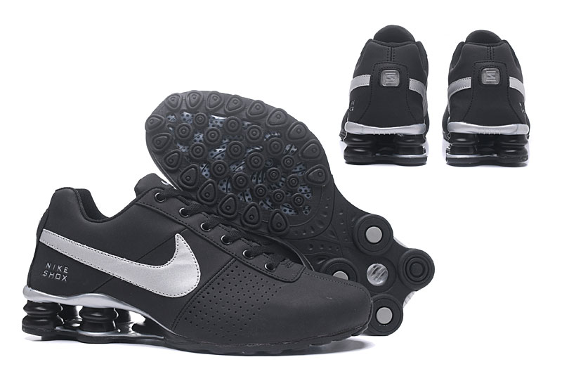 Men Nike Shox OZ D Black Silver Shoes